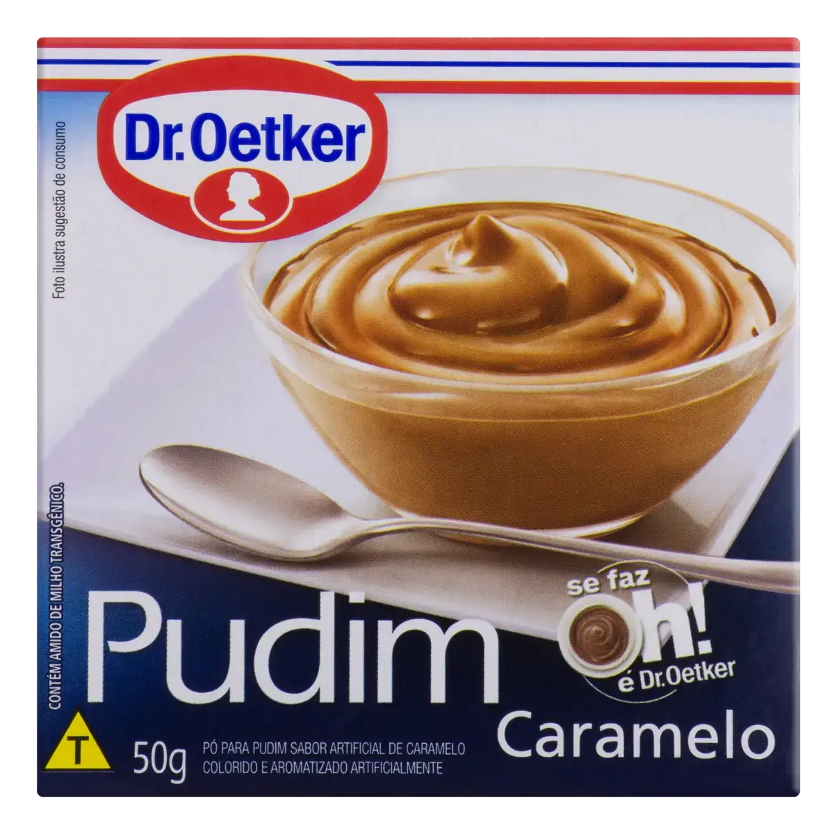 Pó Para Pudim Caramelo Dr. Oetker Caixa 50g