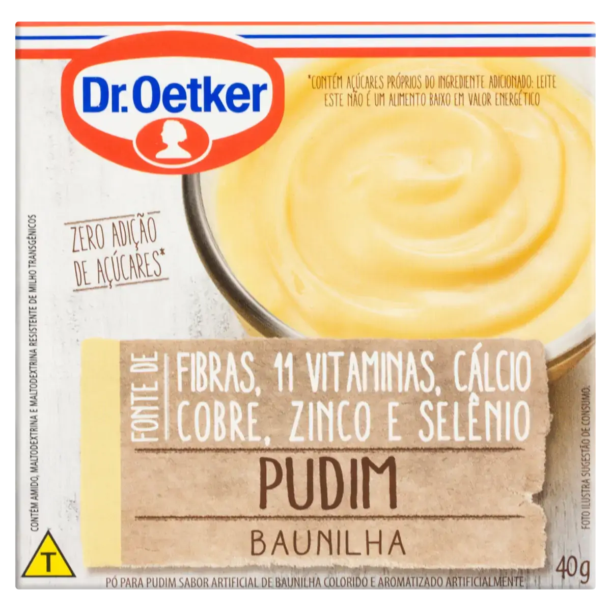 Pudim Func Fibras Dr Oetker Baunilha 45g