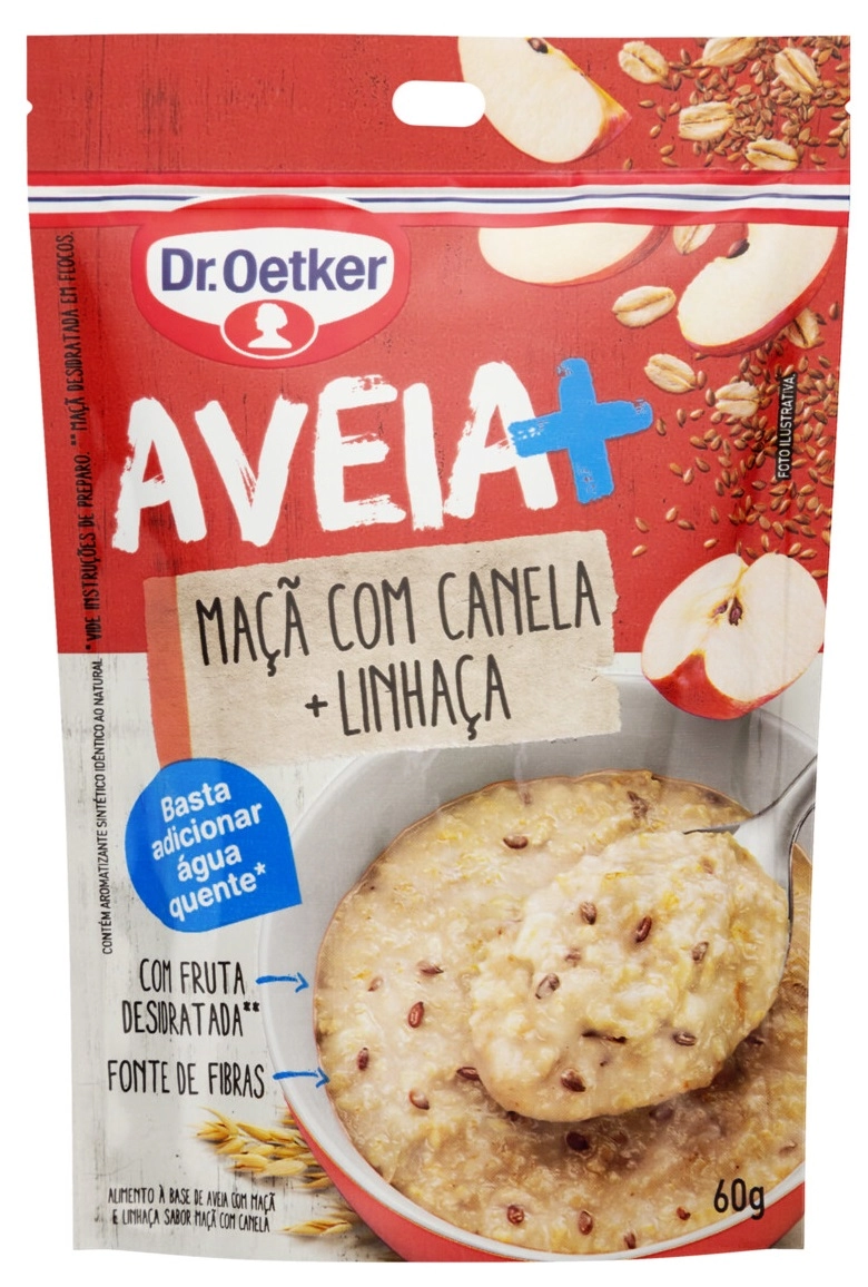 Aveia Dr.oetker 67g Maca C/canela/linhaca