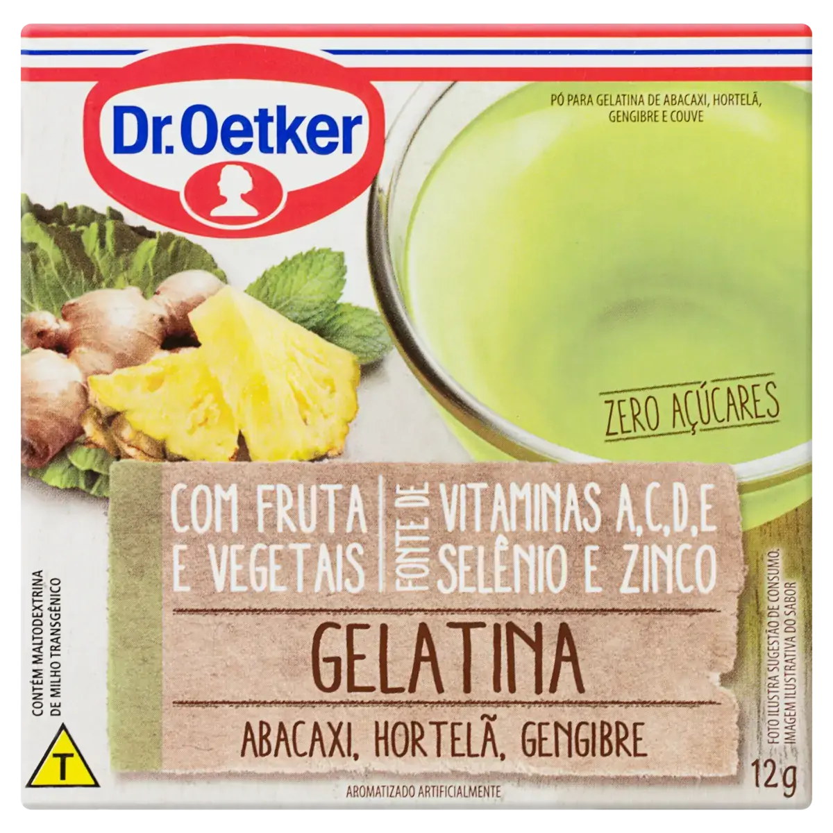 Gela Func Dr Oetker Abaca Hort Geng Couve 12g