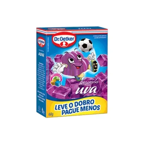 Gelatina Dr.oetker Uva Econômica