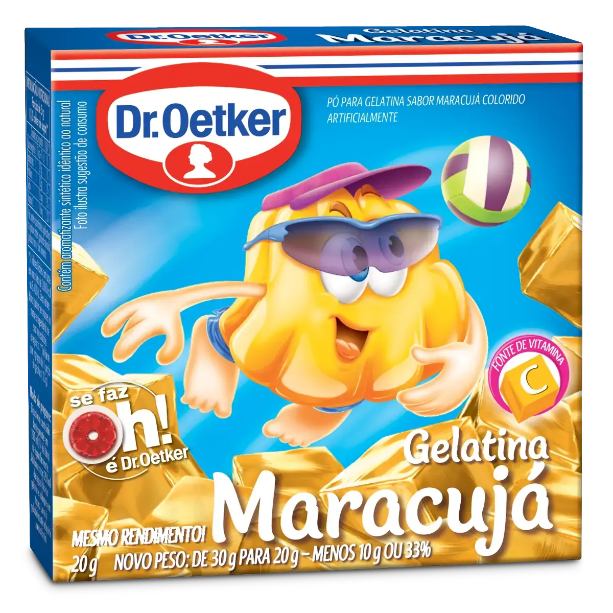 Gelatina Dr.oetker Maracuja 20g