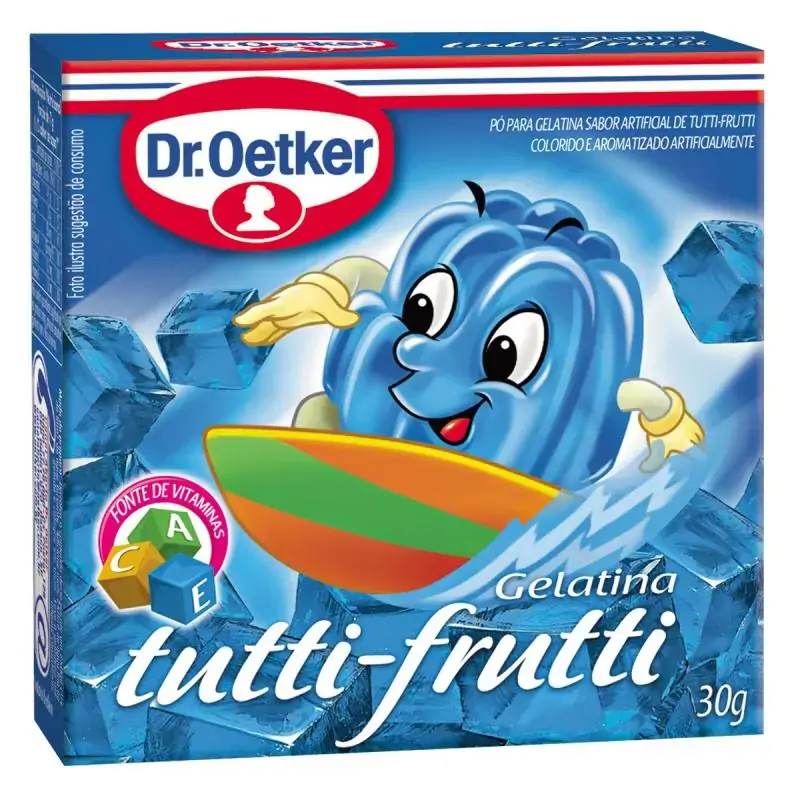 Gelatina Dr.oetker Tutti Frutti 20g