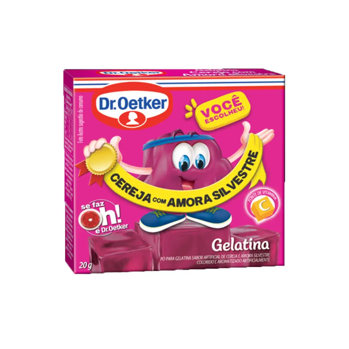 Gelatina Dr.oetker 30g Pessego