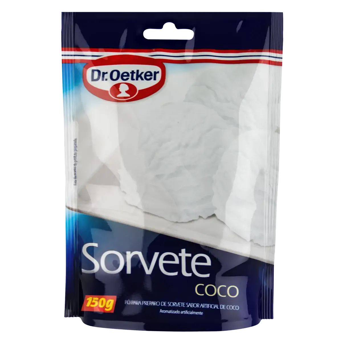 Sorvete Em Po Dr Oetker 150g Coco