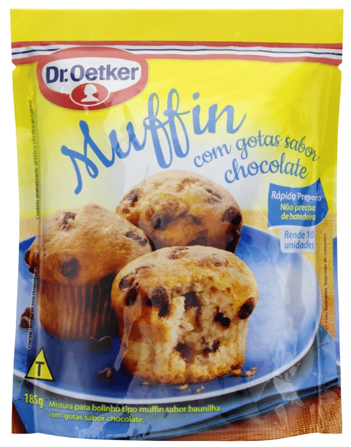 Mist Muffin Dr Oetker Gotas De Choc 185g
