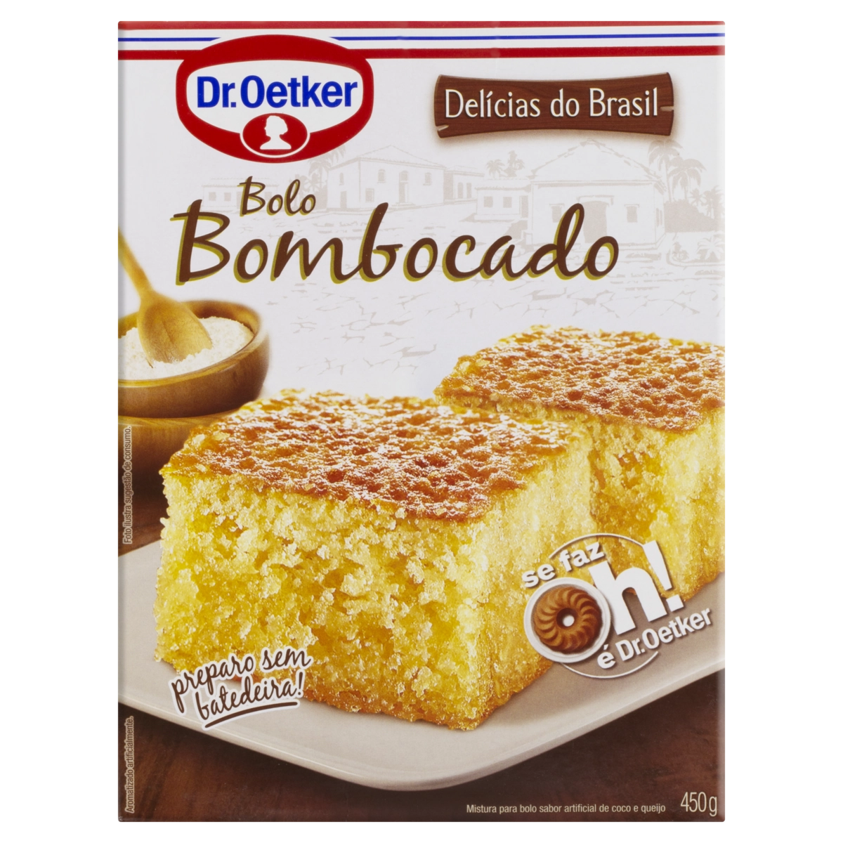 Mistura Para Bolo Sabor Bombocado Dr. Oetker Caixa