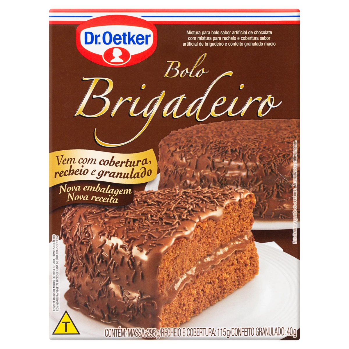 Mist.bolo Dr.oetker Brigadeiro