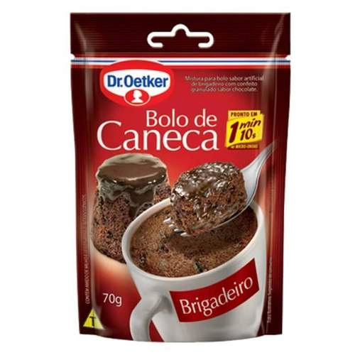 Mist P/bolo Caneca Dr Oetker Brigadeiro 70gr
