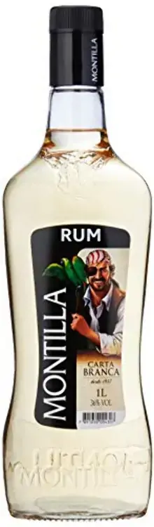 Rum Brasileiro Carta Branca Montilla Garrafa 1l