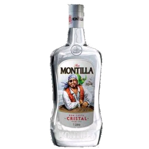 Rum Brasileiro Carta Cristal Montilla Garrafa 1l