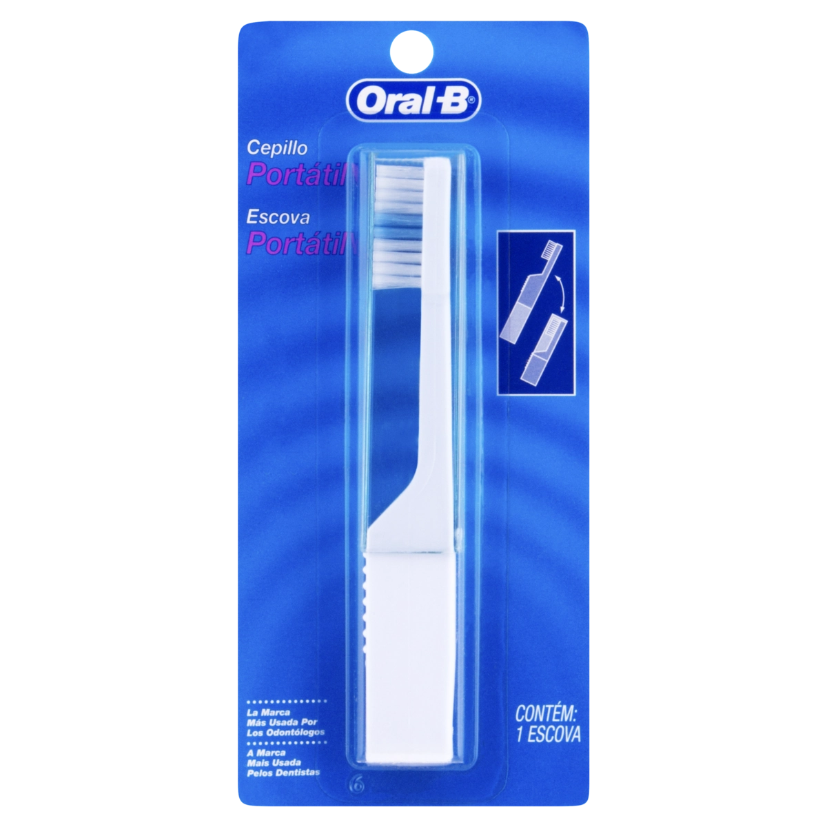 Escova Dental Macia Portátil Oral B
