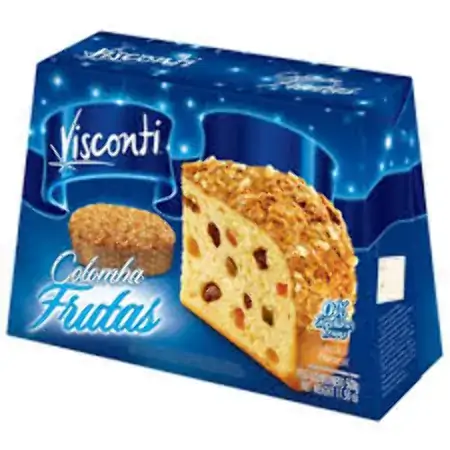 Colomba Visconti Frutas 500gr Cx C/ 12