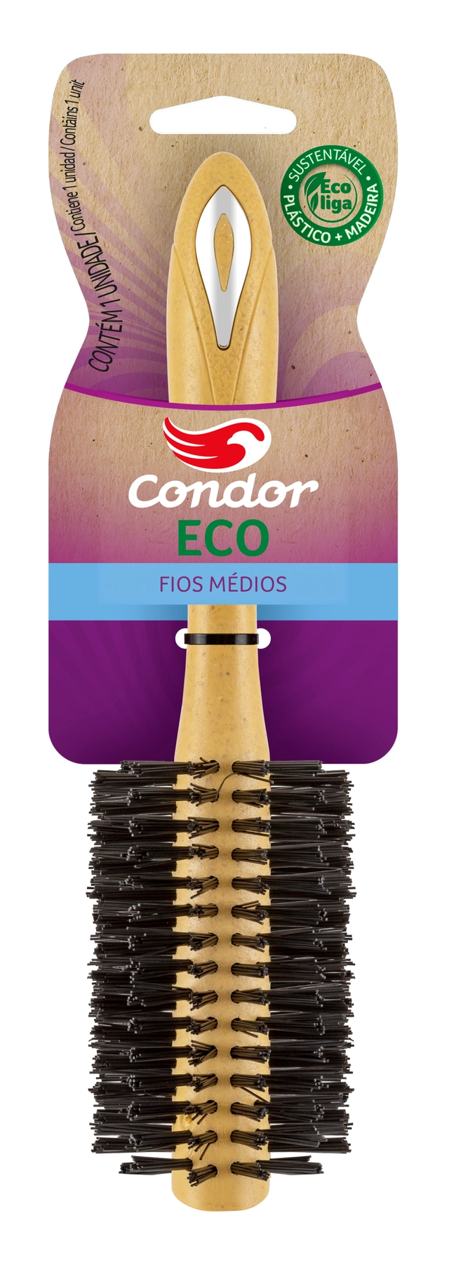 Escova Para Cabelo Condor Eco