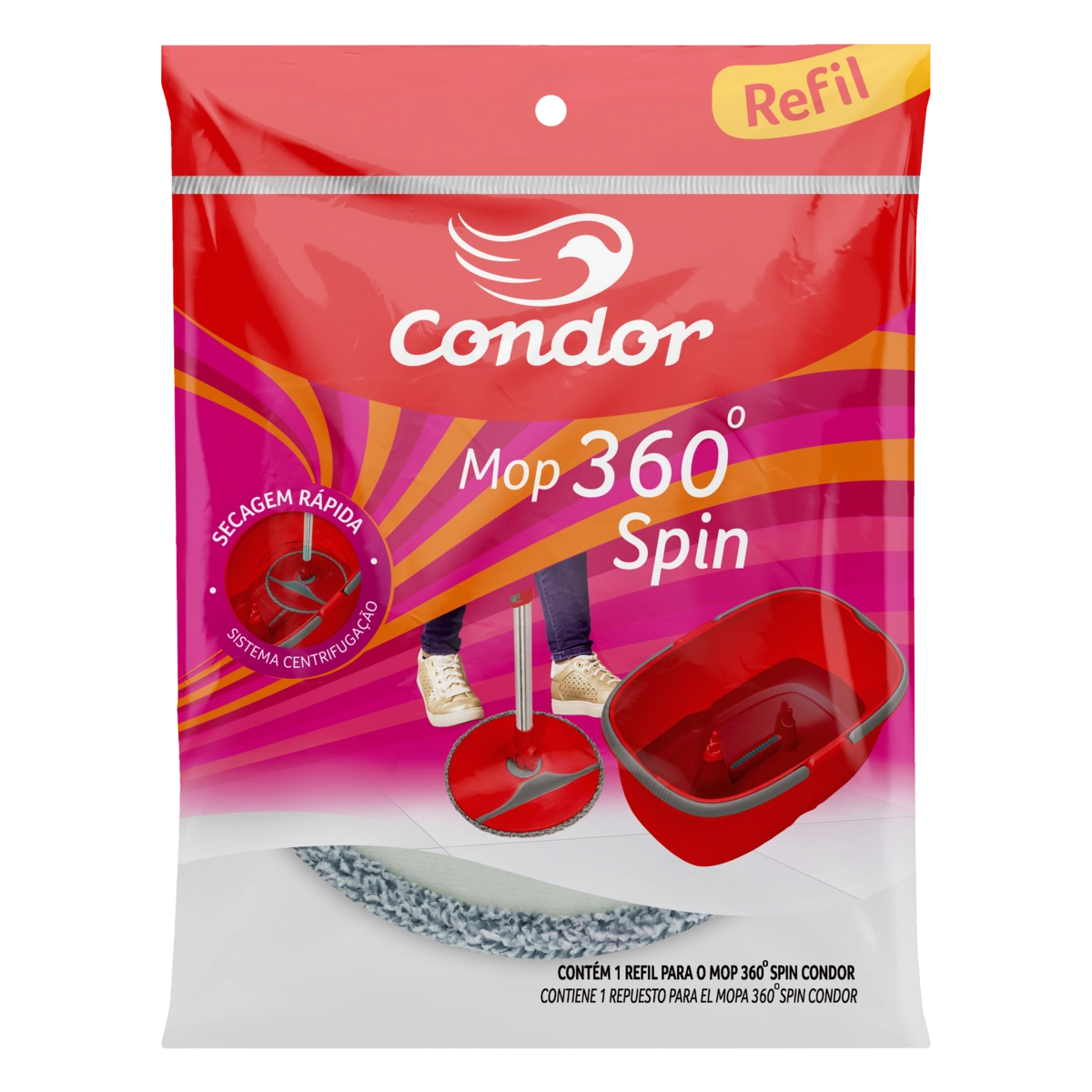 Mop 360° Spin Condor Refil