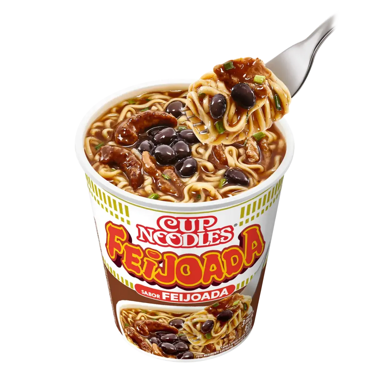Macarrão Instantâneo Feijoada Cup Noodles Copo 67g
