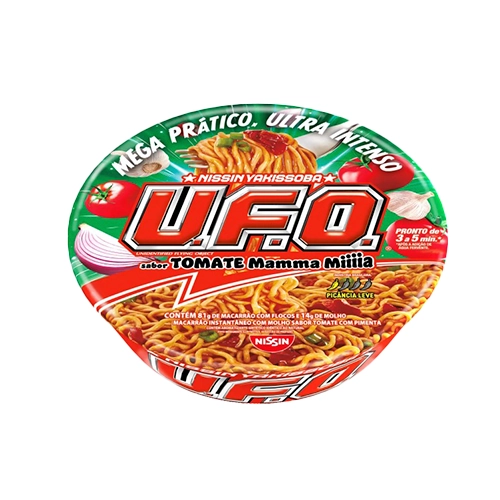 Mac Inst Nissin Yakissoba Ufo Tomate Mamma Miiia 95g