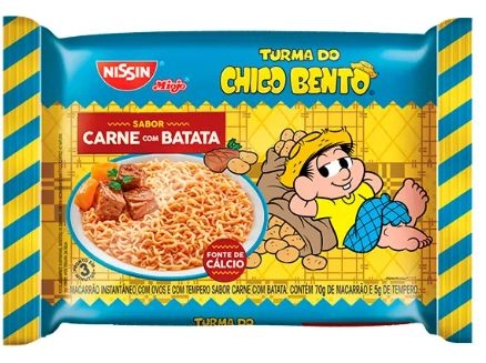 Mac.inst.nissin Chico Bento Carne C/batata 75g