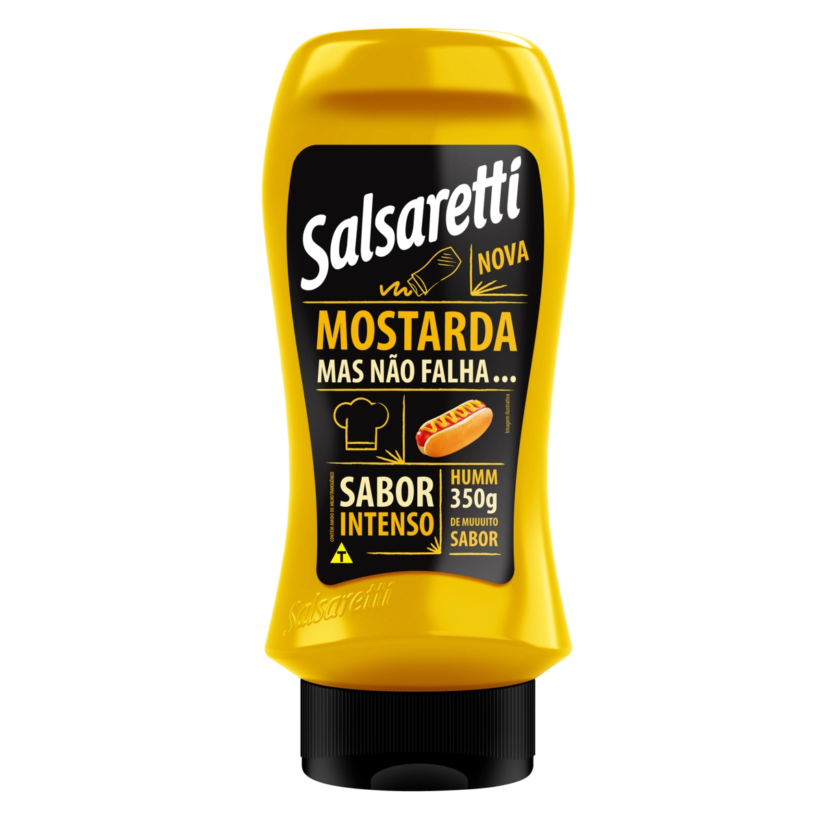 Mostarda Salsaretti Squeeze 350g