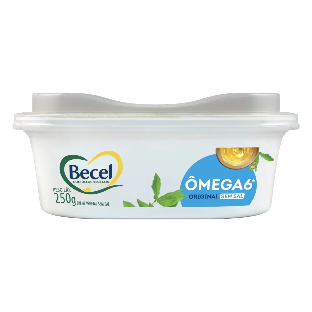 Creme Vegetal Original Sem Sal Becel Pote 250g