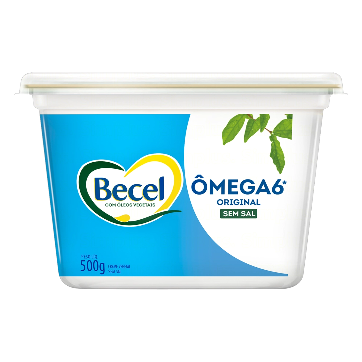 Margarina Original Sem Sal Zero Lactose Becel Pote 500g