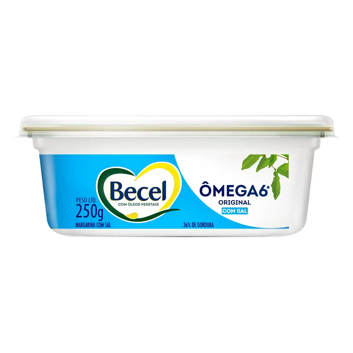 Creme Vegetal Original Com Sal Becel Pote 250g