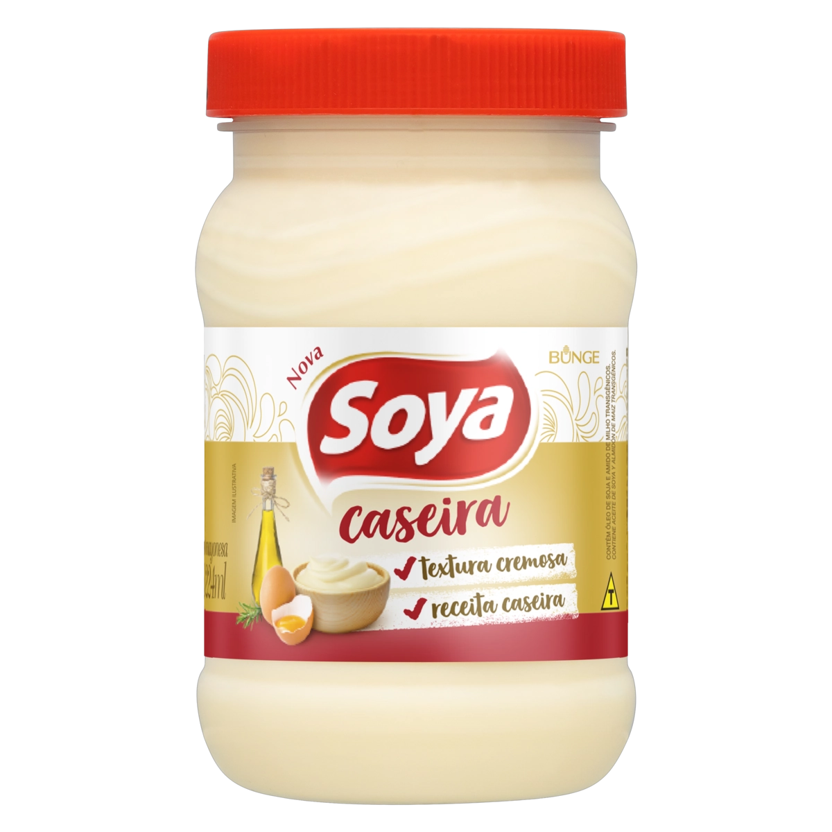 Maionese Caseira Soya Pote 250g