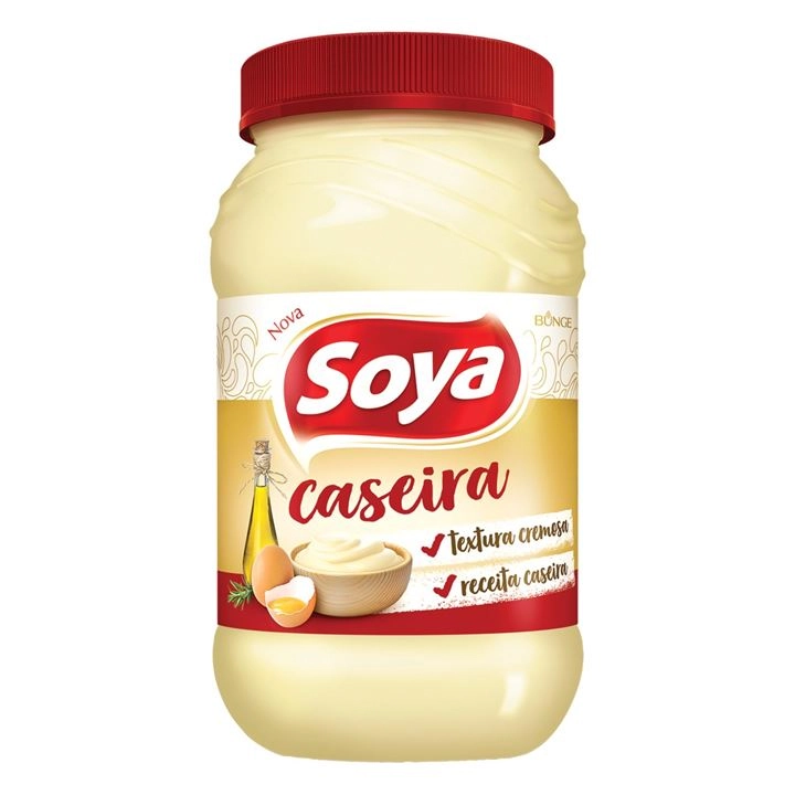 Maionese Caseira Soya Pote 500g