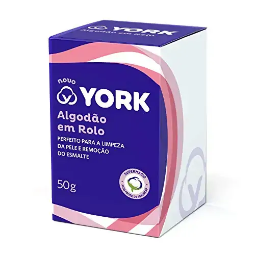 Algodão Em Rolo York Caixa 50g