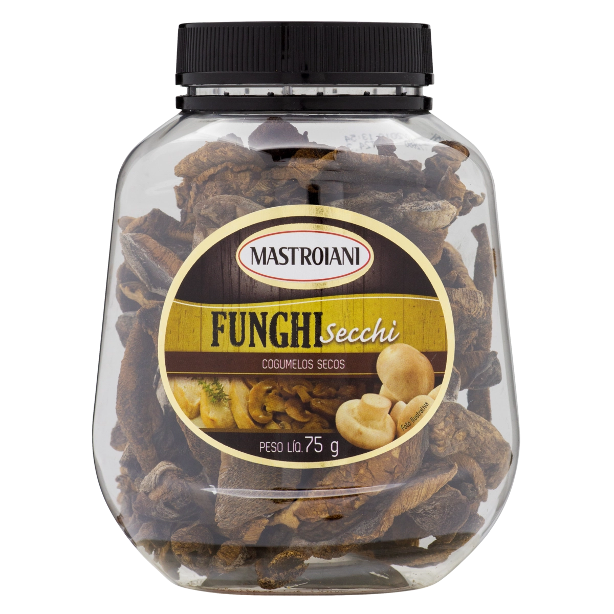 Cogumelo Funghi Secchi Mastroiani Pote 75g