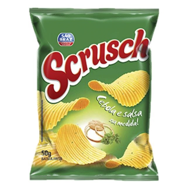 Salgado Scrusch Wave Batcebola/salsa 50g