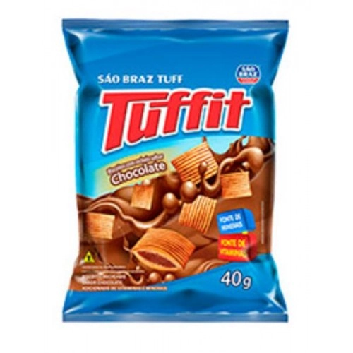 Mini Biscoito Tufs 40gr Chocolate