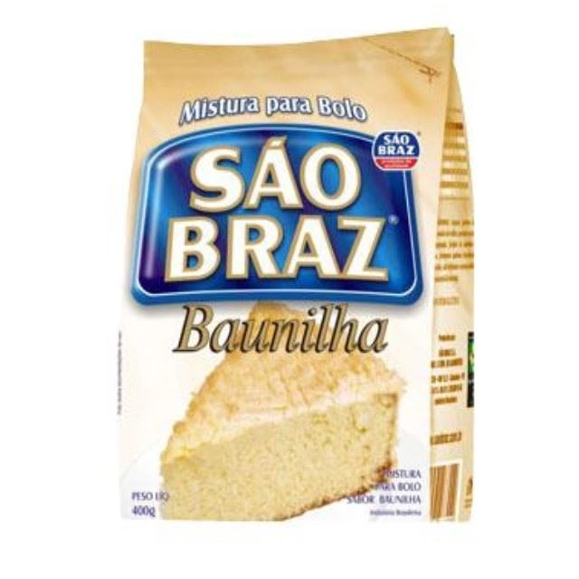 Bolo Sao Braz Baunilha 400g Cx C/ 12