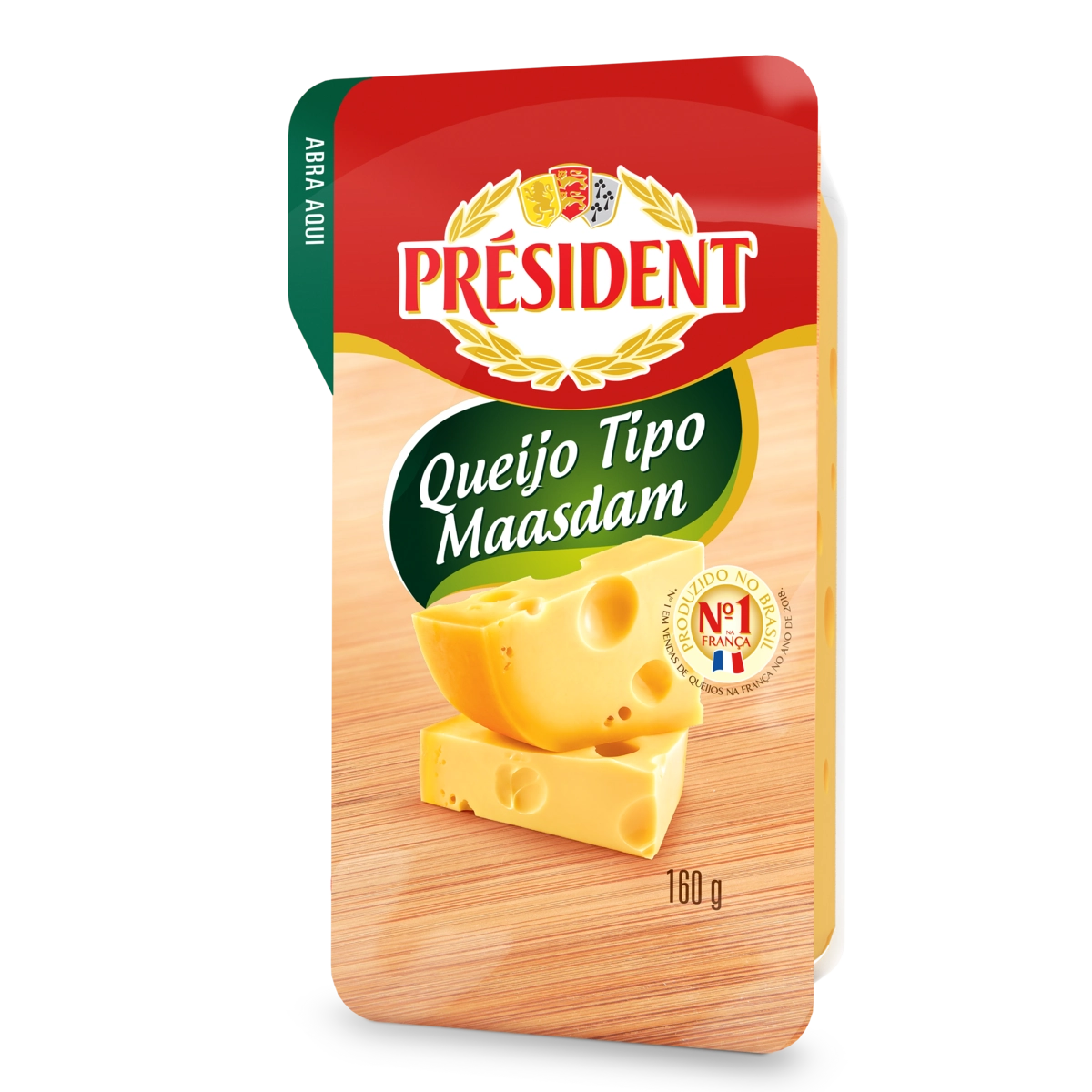 Queijo Maasdam Président 160g