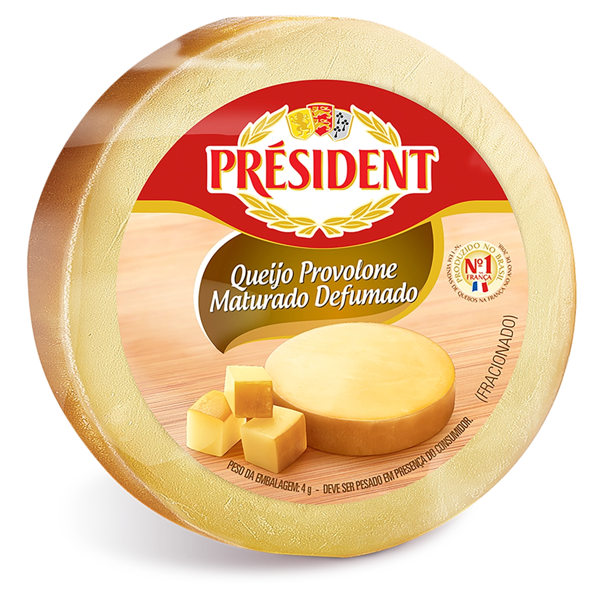 Queijo Provolone Fracionado Defumado Président