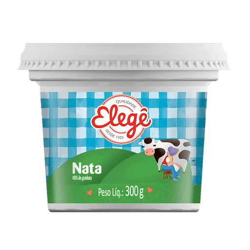 Creme De Leite Elegê Nata Pt 300 G
