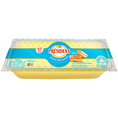 Queijo Mussarela Fatiado Light Président 150g