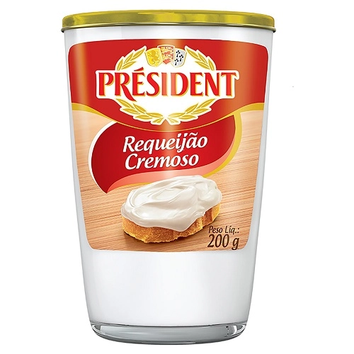 Requeijão Cremoso Président Copo 200g