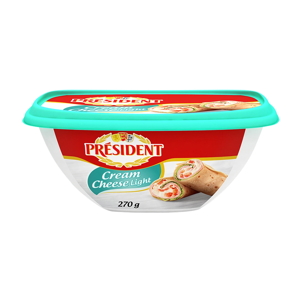 Cream Cheese Light Président Pote 270g