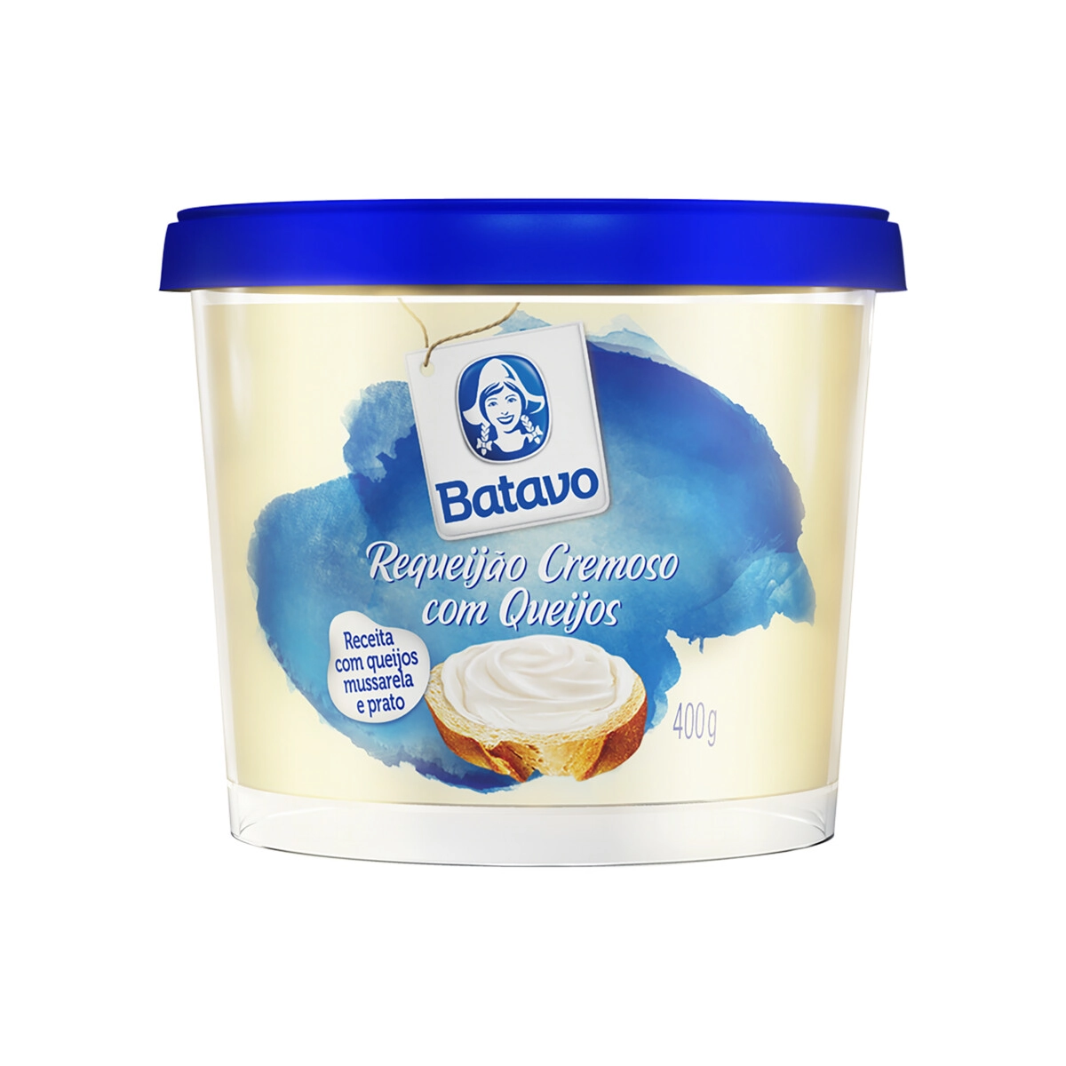 Requeijão Cremoso Com Queijo Batavo Pote 400g