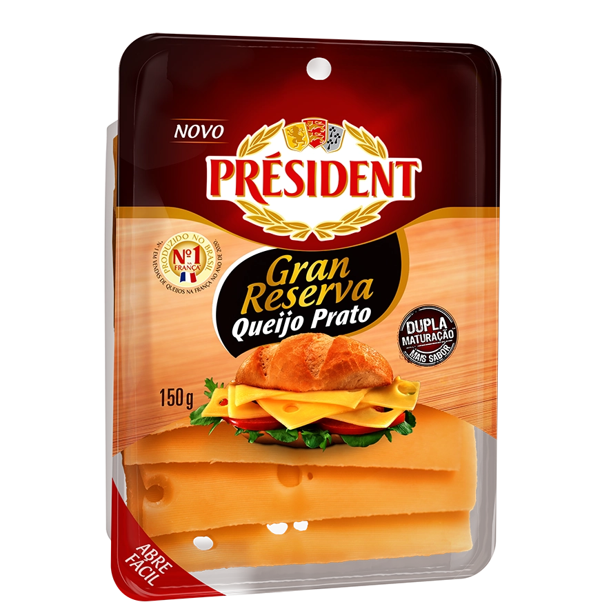 Queijo Prato Président Gran Reserva 150g