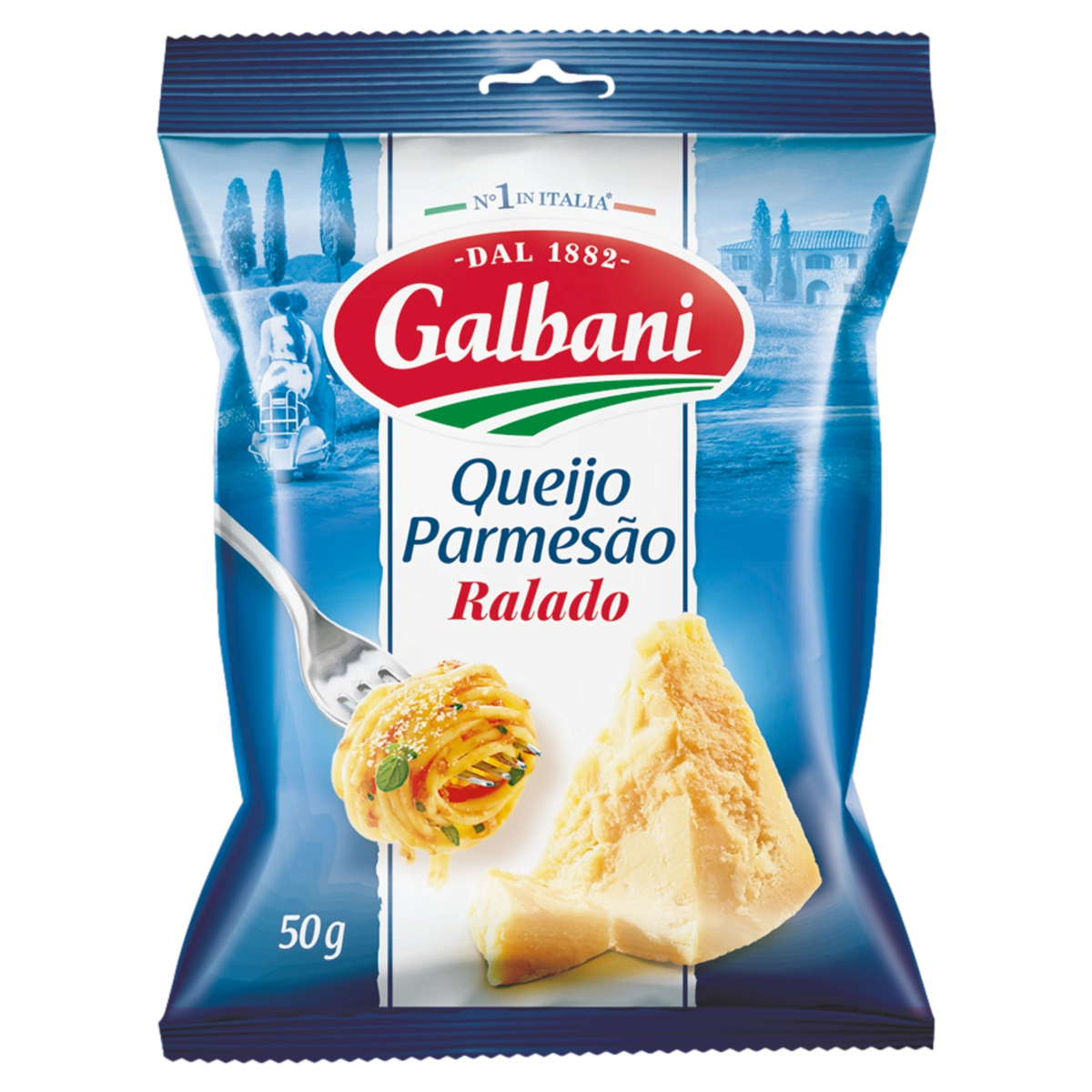 Queijo Parmesão Ralado Galbani Pacote 50g