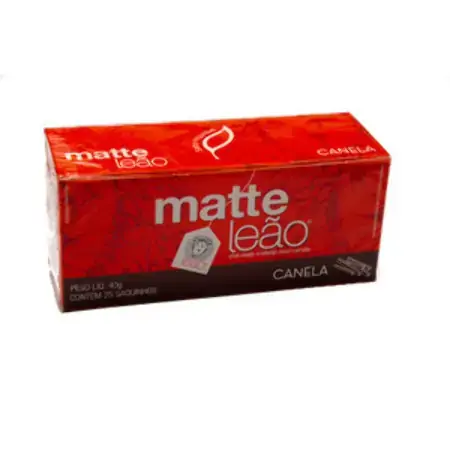 Chá Mate Canela Matte Leão Caixa 30g 25 Unidades