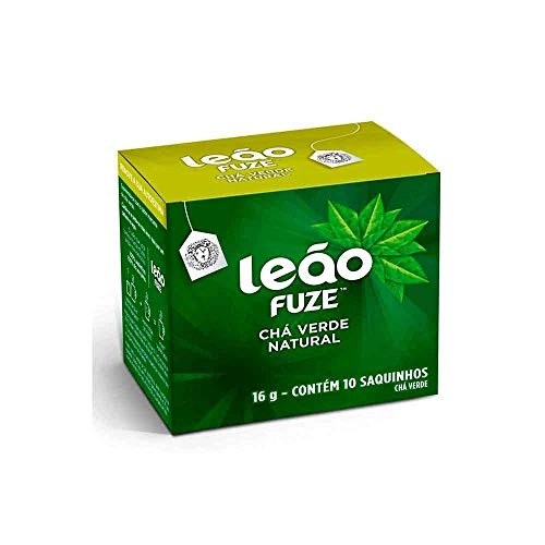 Chá Verde Chá Leão Caixa 16g 10 Unidades