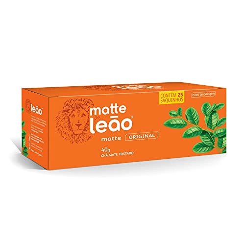 Chá Mate Original Matte Leão Caixa 40g 25 Unidades