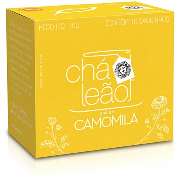 Chá Camomila Chá Leão Caixa 10g 10 Unidades