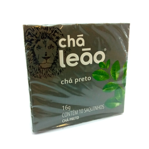 Chá Preto Chá Leão Caixa 16g 10 Unidades