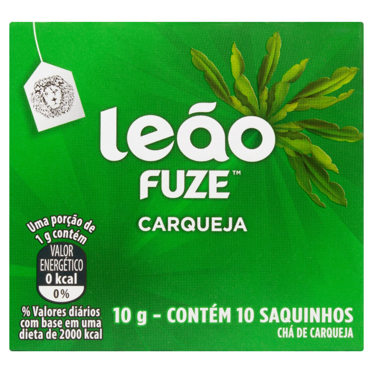 Chá Carqueja Leão Fuze Caixa 10g 10 Unidades