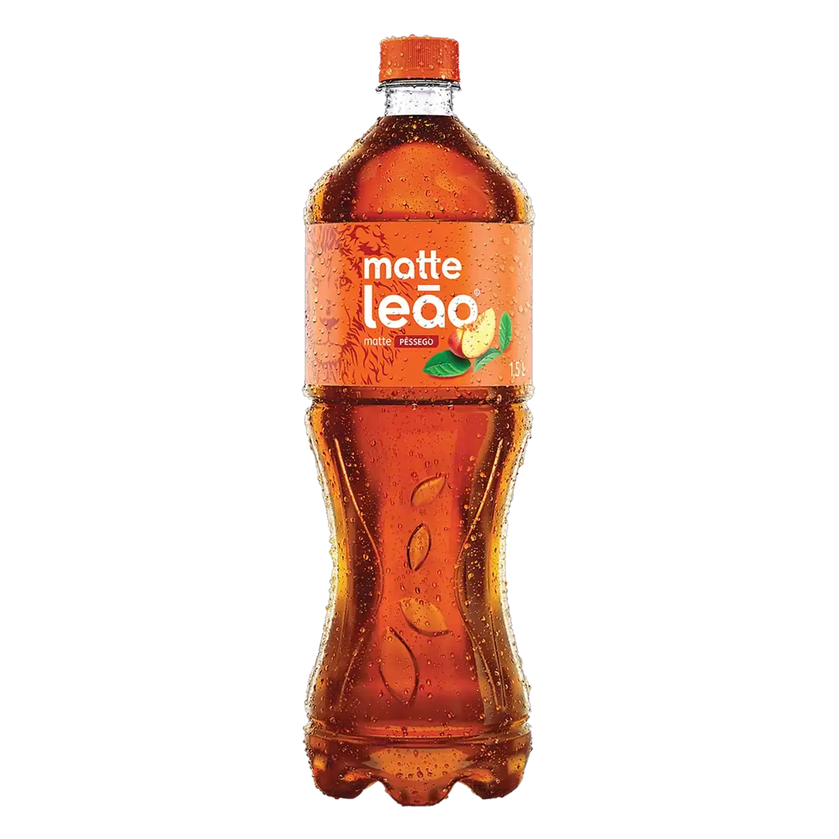 Chá Mate Pêssego Matte Leão Garrafa 1,5l