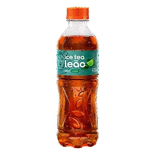 Chá Preto Ice Tea Limão Leão Garrafa 450ml